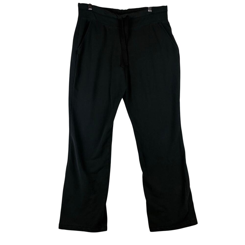 Green Tea Slim Leg Pull On Pants Women’s XL Black Pockets Comfort Super Soft